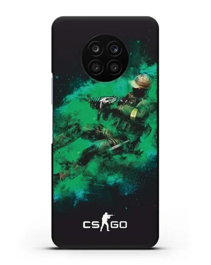 Чехол Counter-Strike GO террорист силиконовый для Honor 50 lite