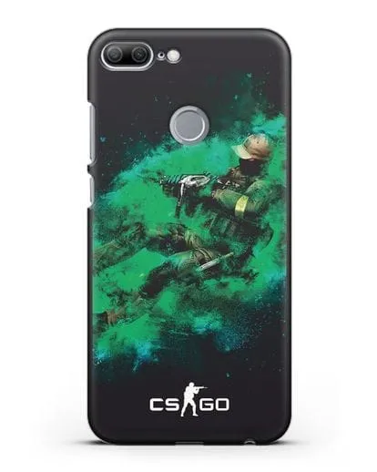 Чехол Counter-Strike GO террорист силиконовый для Honor 9 Lite