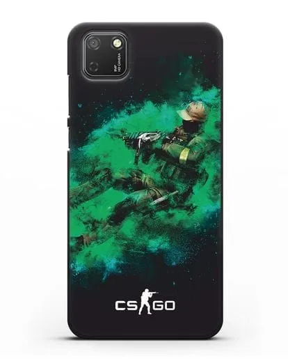 Чехол Counter-Strike GO террорист силиконовый для Honor 9S