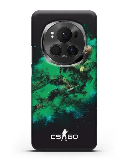 Чехол Counter-Strike GO террорист силиконовый для Honor Magic 6 Pro