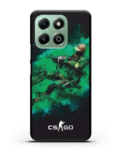 Чехол Counter-Strike GO террорист силиконовый для Honor X6b