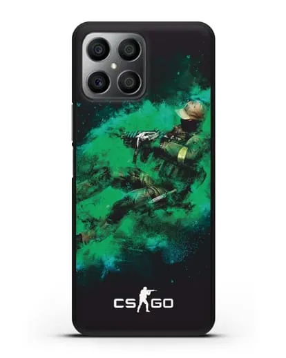 Чехол Counter-Strike GO террорист силиконовый для Honor X8