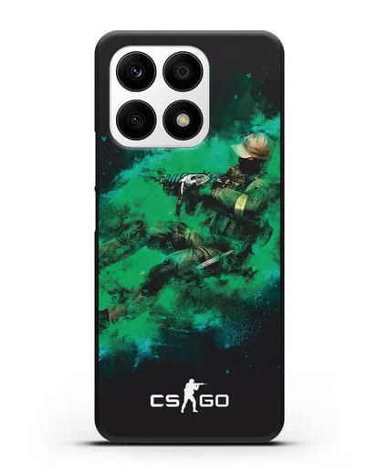 Чехол Counter-Strike GO террорист силиконовый для Honor X8a