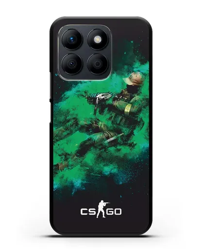 Чехол Counter-Strike GO террорист силиконовый для Honor X8b