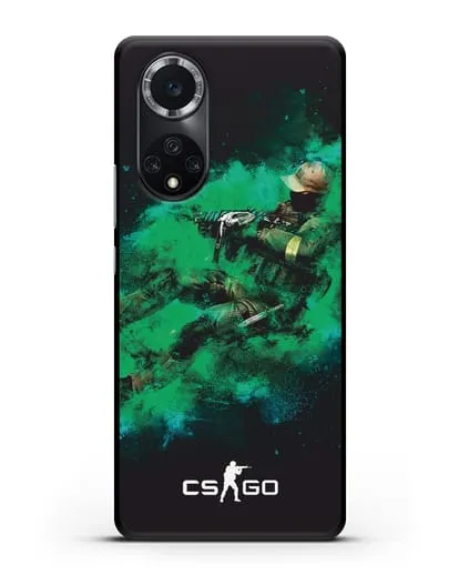 Чехол Counter-Strike GO террорист силиконовый для Huawei Nova 9