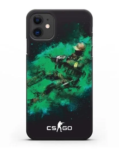 Чехол Counter-Strike GO террорист силиконовый для iPhone 11