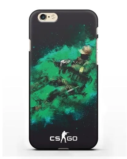 Чехол Counter-Strike GO террорист силиконовый для iPhone 6