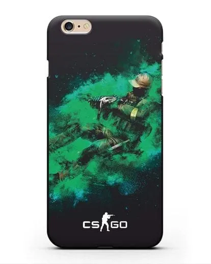 Чехол Counter-Strike GO террорист силиконовый для iPhone 6s Plus