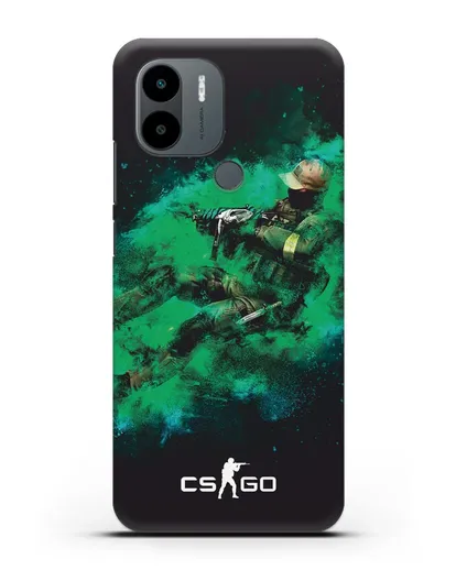 Чехол Counter-Strike GO террорист силиконовый для Xiaomi Poco C51