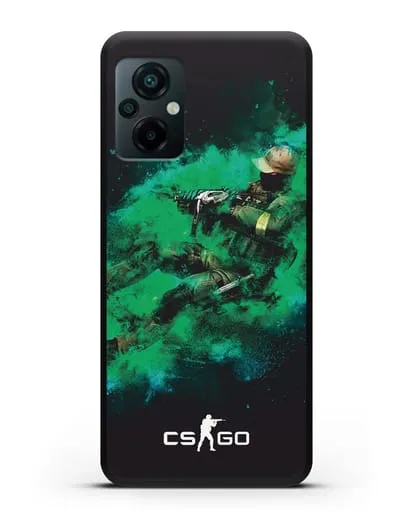 Чехол Counter-Strike GO террорист силиконовый для Xiaomi Poco M5