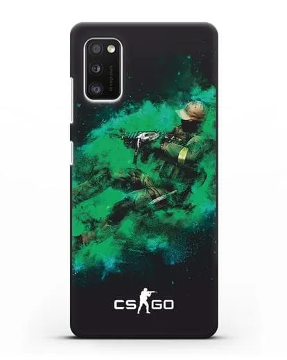 Чехол Counter-Strike GO террорист силиконовый для Samsung Galaxy A41 [SM-A415F]