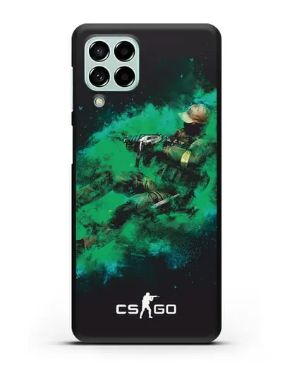 Чехол Counter-Strike GO террорист силиконовый для Samsung Galaxy M33 [SM-M336]