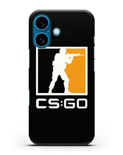 Чехол с логотипом CS GO силиконовый для iPhone 16