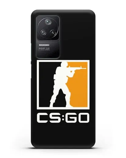 Чехол с логотипом CS GO силиконовый для Xiaomi Poco F4