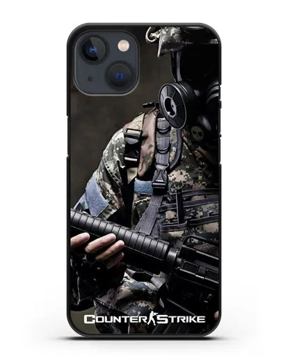 Чехол с картинкой Counter-Strike силиконовый для iPhone 13 Mini