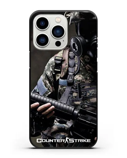 Чехол с картинкой Counter-Strike силиконовый для iPhone 13 Pro