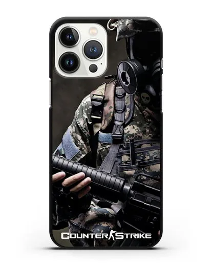 Чехол с картинкой Counter-Strike силиконовый для iPhone 13 Pro Max