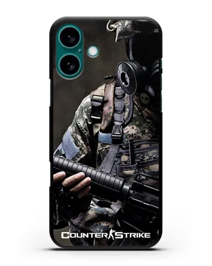 Чехол с картинкой Counter-Strike силиконовый для iPhone 16 Plus