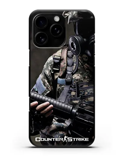 Чехол с картинкой Counter-Strike силиконовый для iPhone 16 Pro Max