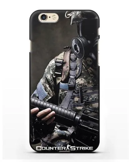 Чехол с картинкой Counter-Strike силиконовый для iPhone 6