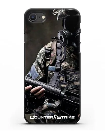 Чехол с картинкой Counter-Strike силиконовый для iPhone SE 2020