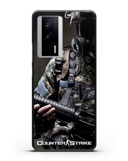 Чехол с картинкой Counter-Strike силиконовый для Xiaomi Poco F5 Pro
