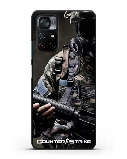 Чехол с картинкой Counter-Strike силиконовый для Xiaomi Poco M4 Pro 5G