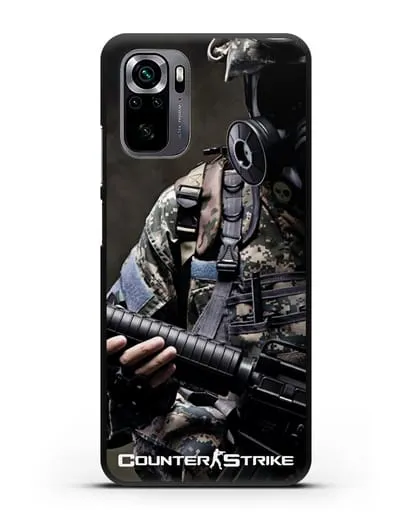 Чехол с картинкой Counter-Strike силиконовый для Xiaomi Poco M5s