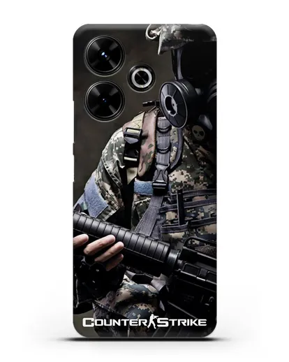 Чехол с картинкой Counter-Strike силиконовый для Xiaomi Poco M6