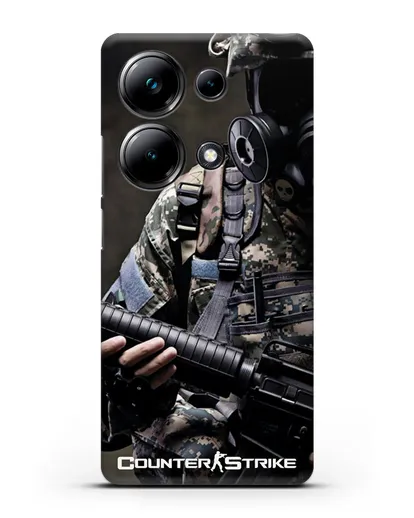 Чехол с картинкой Counter-Strike силиконовый для Xiaomi Poco M6 Pro