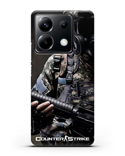 Чехол с картинкой Counter-Strike силиконовый для Xiaomi Poco X6