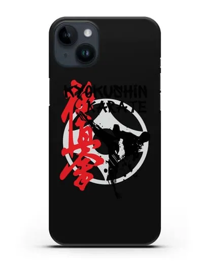Чехол с логотипом Kyokushin Karate силиконовый для iPhone 14 Plus