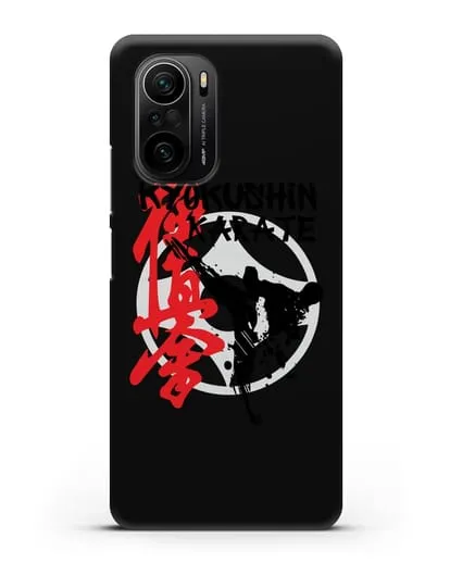 Чехол с логотипом Kyokushin Karate силиконовый для Xiaomi Poco F3