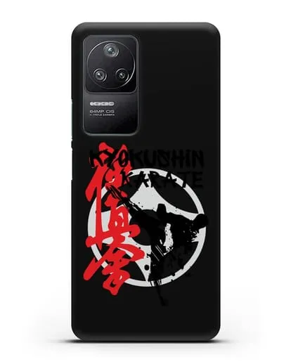 Чехол с логотипом Kyokushin Karate силиконовый для Xiaomi Poco F4