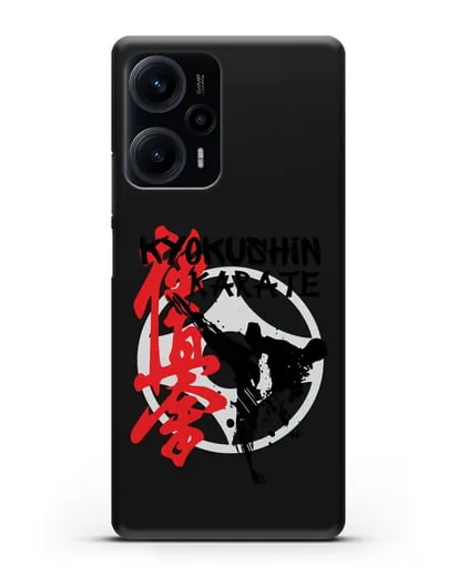 Чехол с логотипом Kyokushin Karate силиконовый для Xiaomi Poco F5
