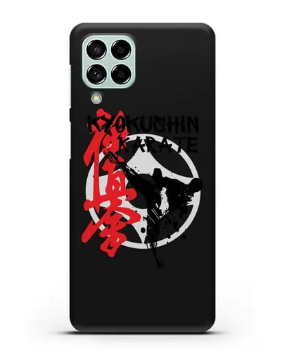 Чехол с логотипом Kyokushin Karate силиконовый для Samsung Galaxy M53 [SM-M536]