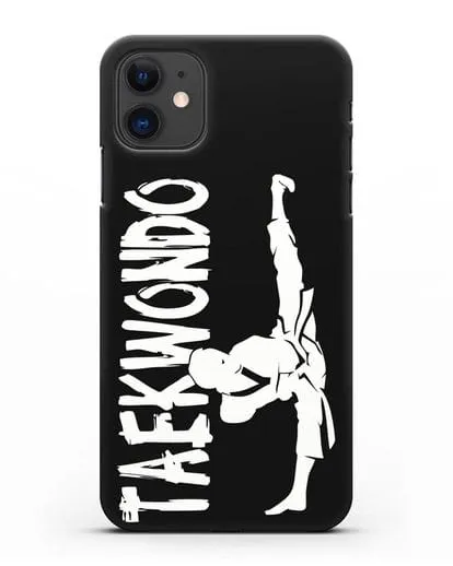Чехол Taekwondo для мужчины силиконовый для iPhone 11