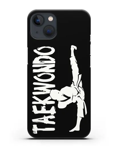Чехол Taekwondo для мужчины силиконовый для iPhone 13