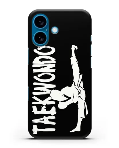 Чехол Taekwondo для мужчины силиконовый для iPhone 16