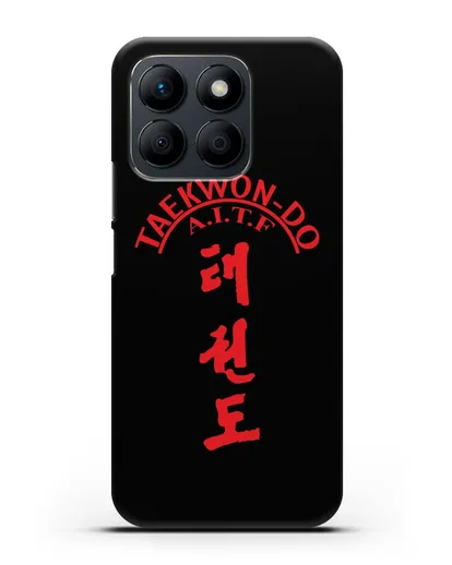 Чехол с надписью Taekwon-do A.I.T.F силиконовый для Honor X8b