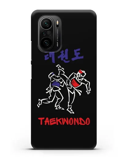 Чехол Taekwondo Спарринг силиконовый для Xiaomi Poco F3