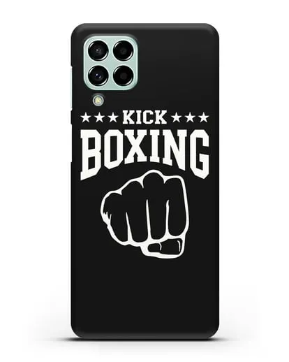 Чехол с надписью Kick Boxing силиконовый для Samsung Galaxy M53 [SM-M536]