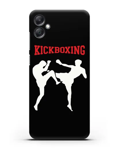 Чехол с изображением бойцов и надписью Kickboxing силиконовый для Samsung Galaxy A05 [SM-A055]
