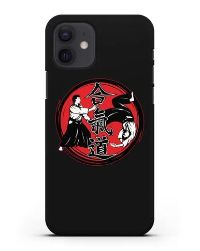 Чехол Айкидо спарринг силиконовый для iPhone 12
