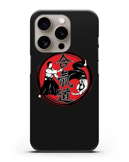 Чехол Айкидо спарринг силиконовый для iPhone 15 Pro