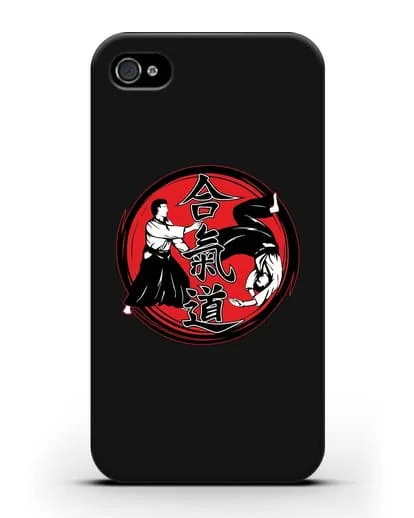 Чехол Айкидо спарринг силиконовый для iPhone 4/4s