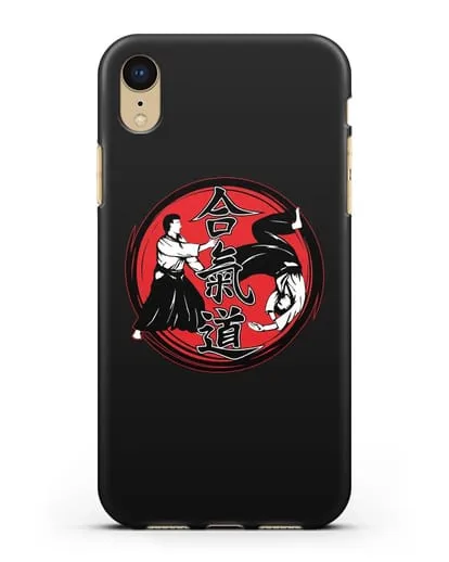 Чехол Айкидо спарринг силиконовый для iPhone XR