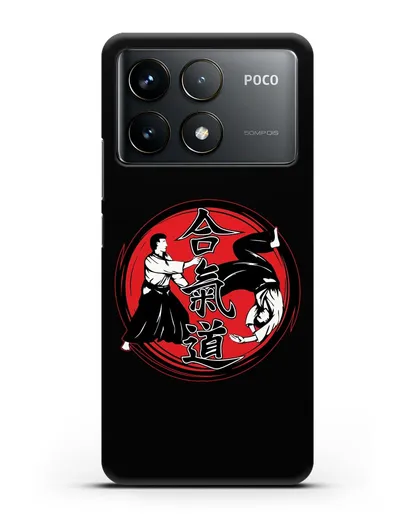 Чехол Айкидо спарринг силиконовый для Xiaomi Poco F6 Pro