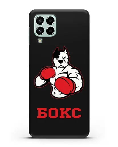 Чехол с надписью Боксер силиконовый для Samsung Galaxy M53 [SM-M536]