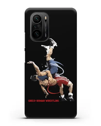 Чехол с изображением борцов силиконовый для Xiaomi Poco F3